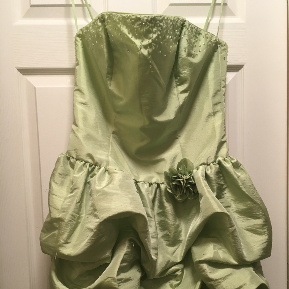Green Cocktail Dress